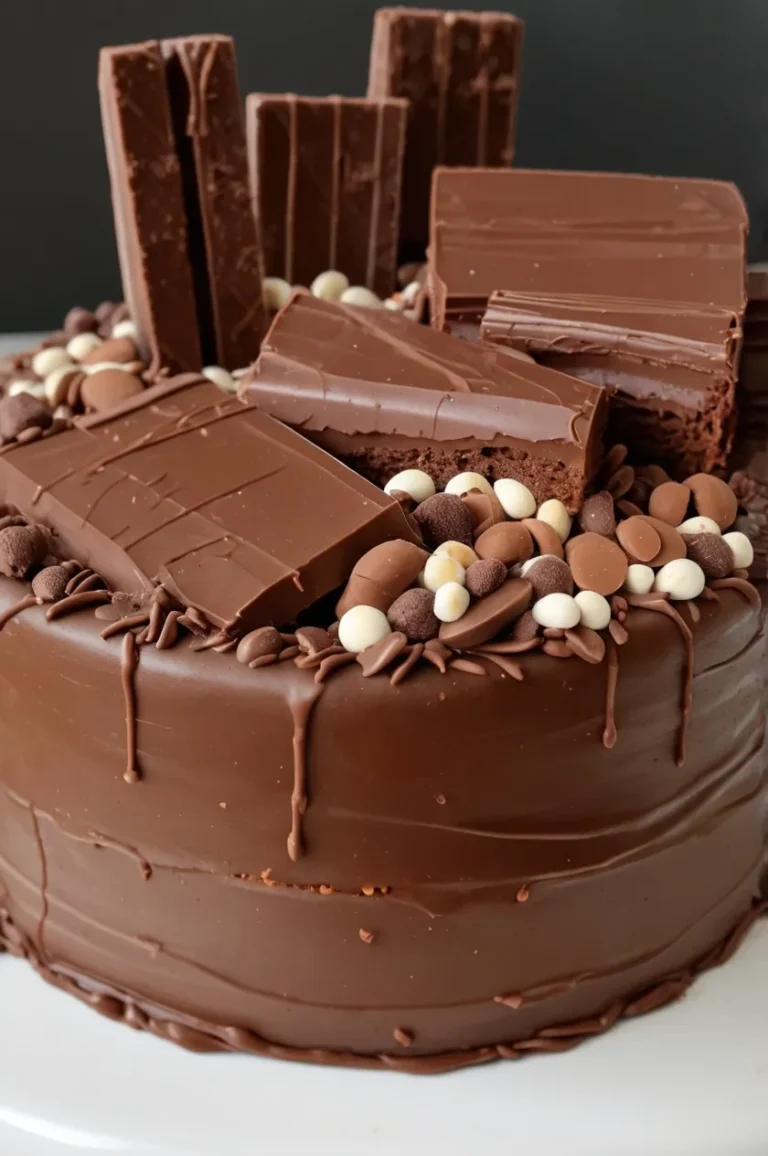 Chocolate Candy Bar Cake