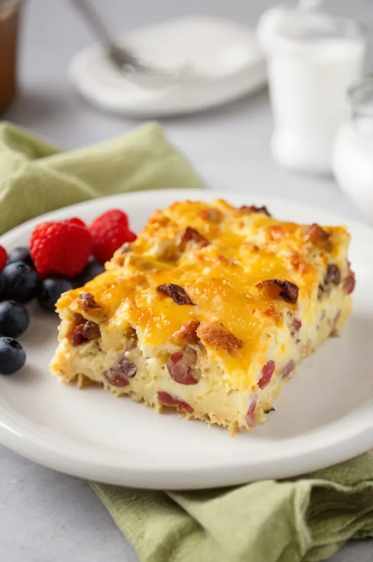 Overnight Bisquick Breakfast Casserole